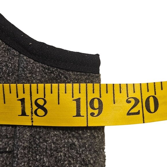 Solaris Men’s Gray Fleece Vest M Outdoor Utility Quiet Luxury Athflow Techwear - Picture 9 of 11